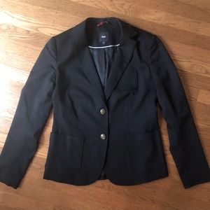 gap size 2 black women’s blazer
